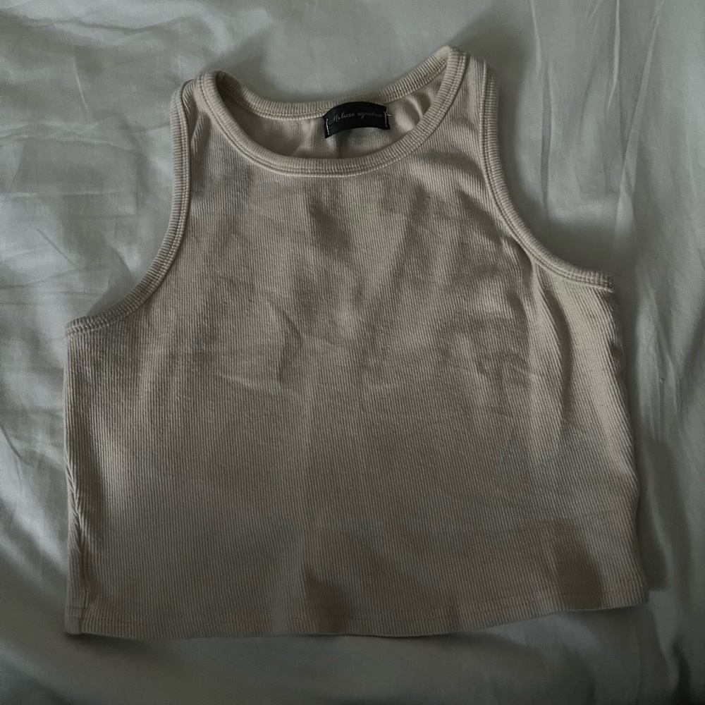 Women's Cream Tank Top